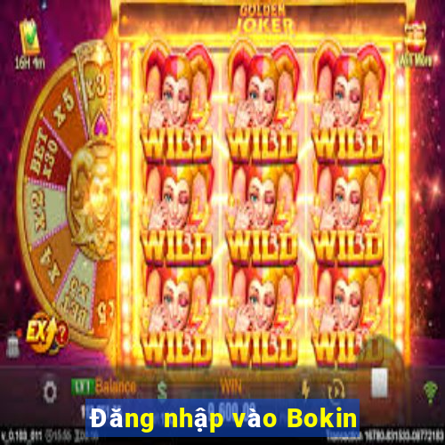 Đăng nhập vào Bokin