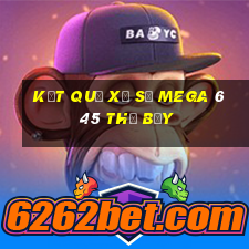 Kết quả xổ số MEGA 6 45 thứ bảy