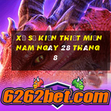 xổ số kiến thiết miền nam ngày 28 tháng 8