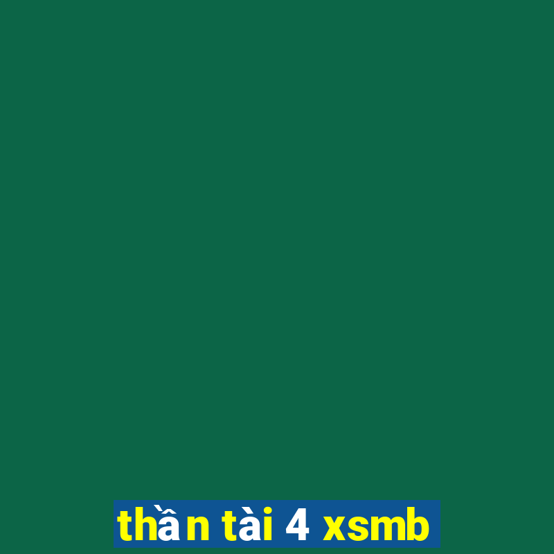 thần tài 4 xsmb