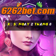 xổ số ngày 2 tháng 8