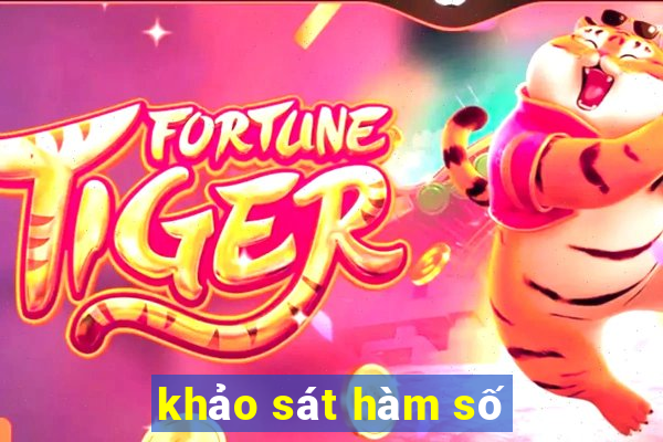 khảo sát hàm số