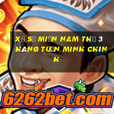 xổ số miền nam thứ 3 hàng tuần minh chính