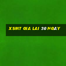 xsmt gia lai 30 ngày