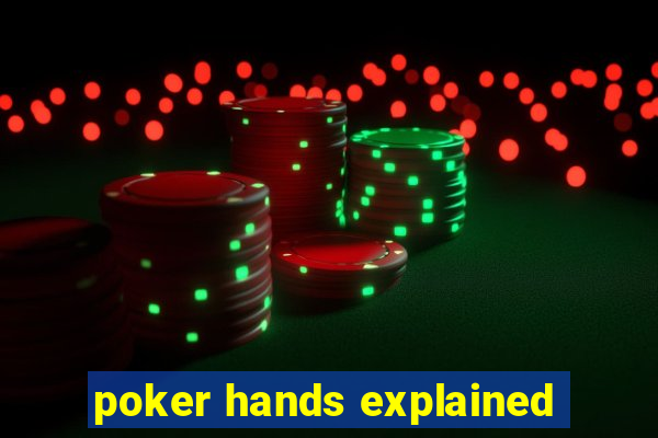 poker hands explained