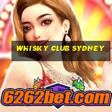 whisky club sydney