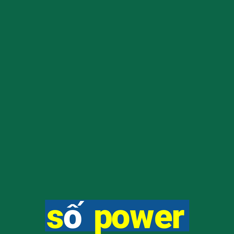 số power