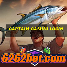 captain casino login