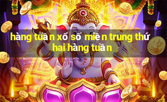 hàng tuần xổ số miền trung thứ hai hàng tuần