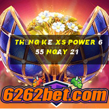 Thống kê XS power 6 55 ngày 21