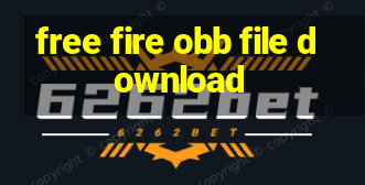 free fire obb file download