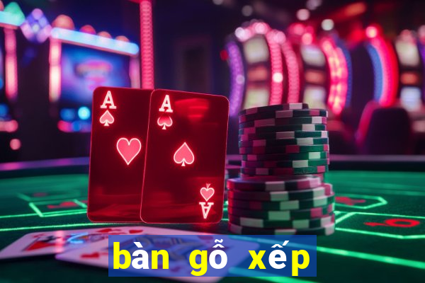 bàn gỗ xếp ngồi bệt