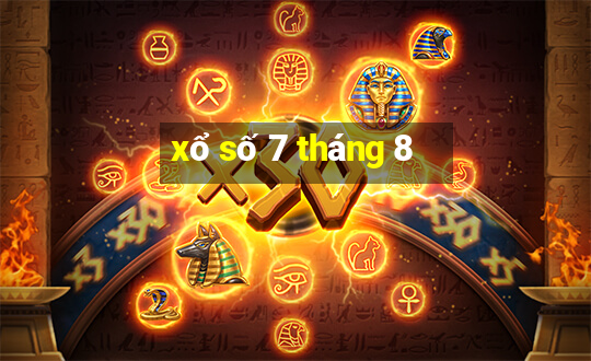 xổ số 7 tháng 8