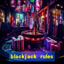 blackjack rules card values