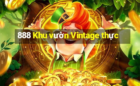 888 Khu vườn Vintage thực