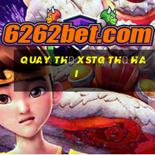 Quay thử XSTG thứ hai