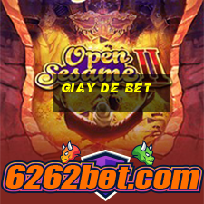 giay de bet