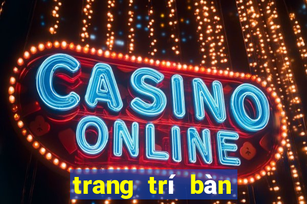 trang trí bàn trang điểm bệt