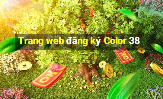 Trang web đăng ký Color 38