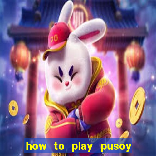 how to play pusoy card game