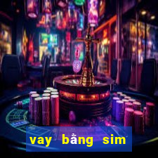 vay bằng sim chính chủ