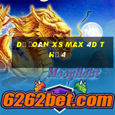 Dự đoán XS Max 4D Thứ 4