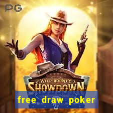 free draw poker games online