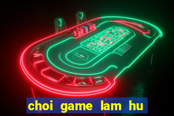 choi game lam hu man hinh dien thoai