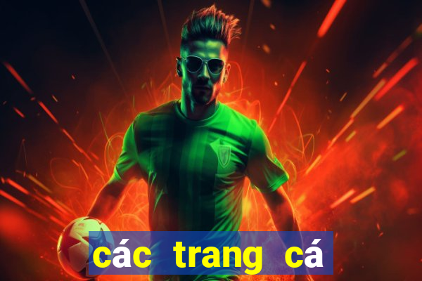 các trang cá cược bóng đá