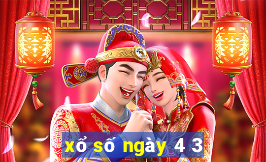 xổ số ngày 4 3