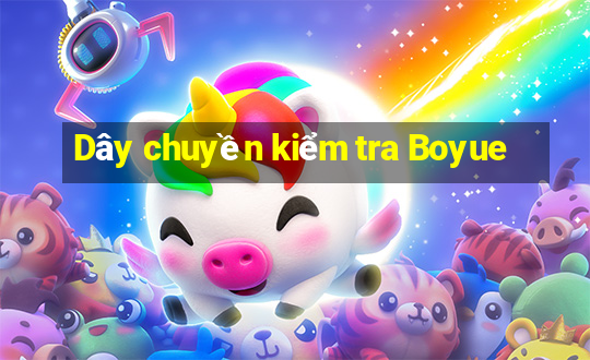 Dây chuyền kiểm tra Boyue