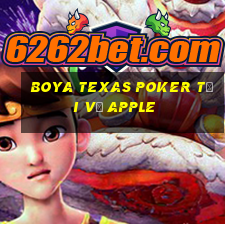 Boya Texas Poker Tải về Apple