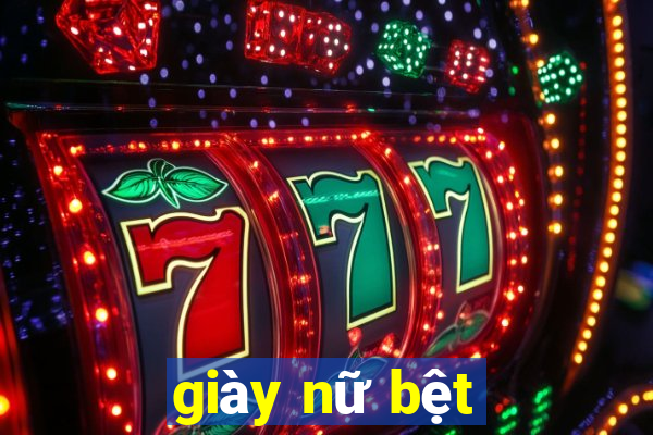 giay nu bet