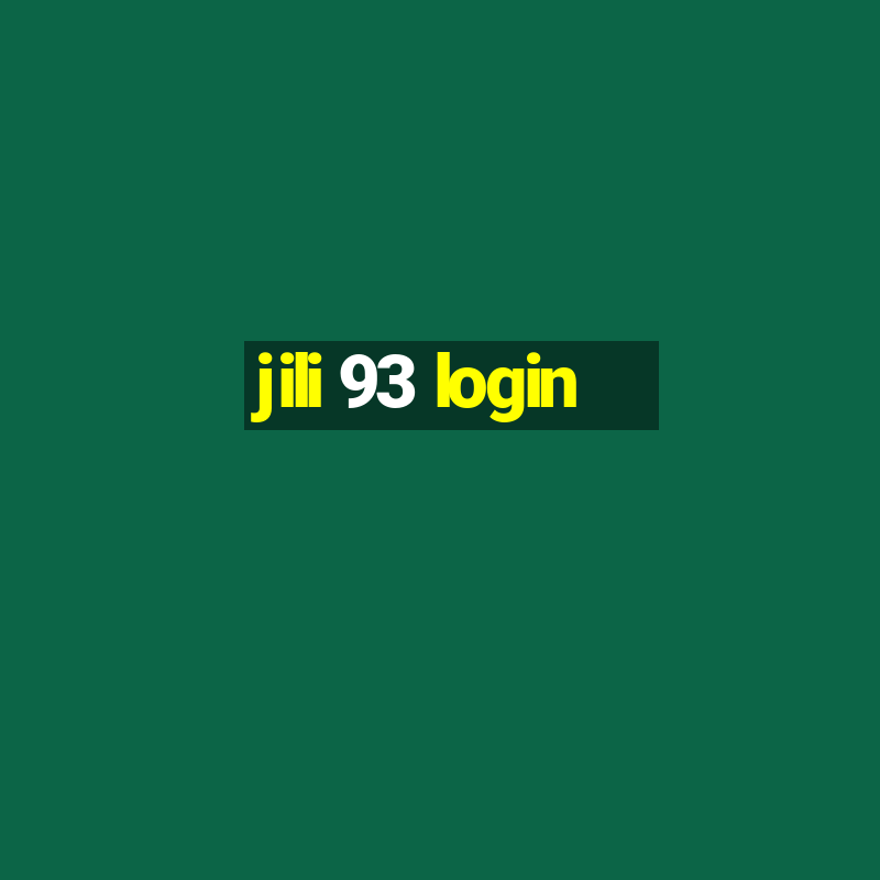 jili 93 login