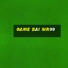 Game Bài Sir99