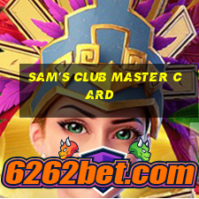 sam's club master card