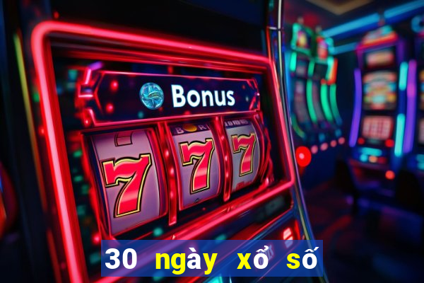 30 ngày xổ số bình định