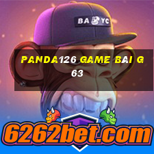 Panda126 Game Bài G63