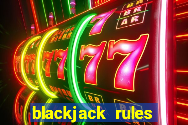 blackjack rules split double