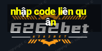 nhập code liên quân