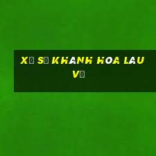 xổ số khánh hòa lâu về