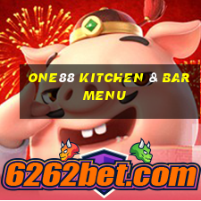 one88 kitchen & bar menu