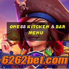 one88 kitchen & bar menu