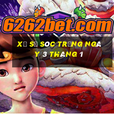 xổ số sóc trăng ngày 3 tháng 1