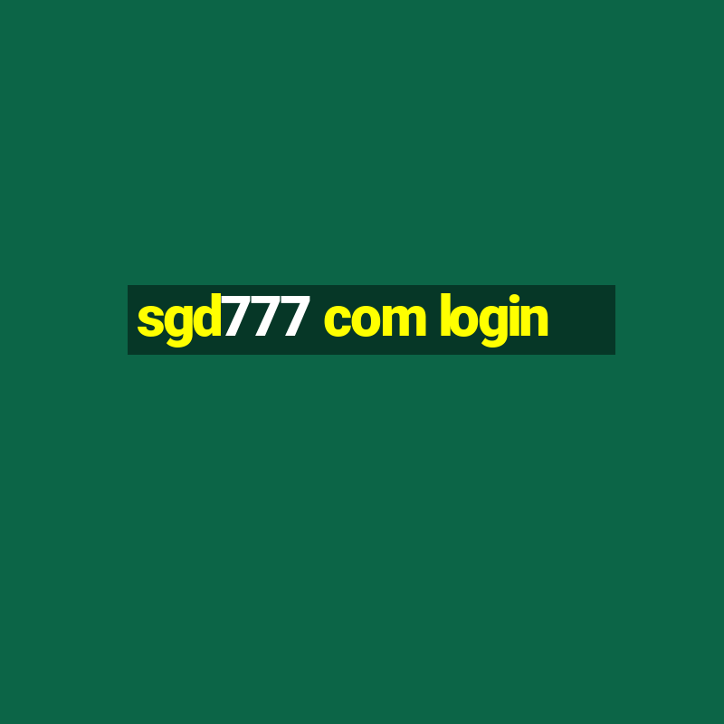 sgd777 com login