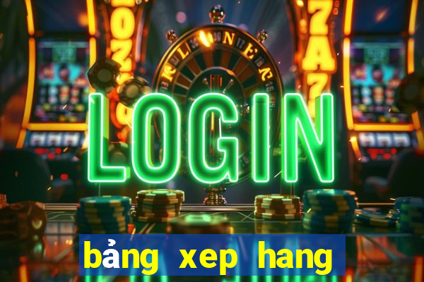 bảng xep hang bong da seagame