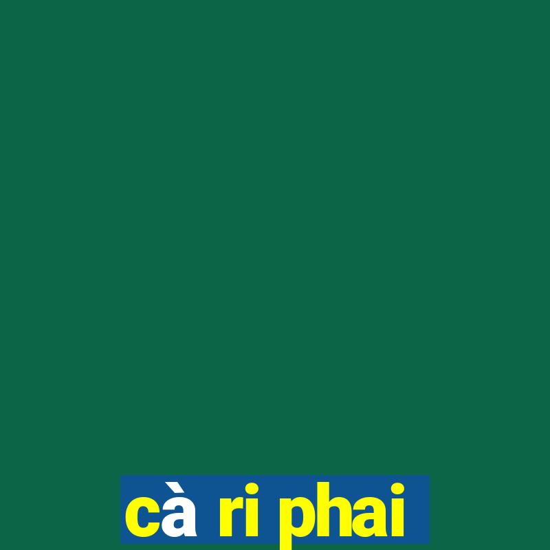 cà ri phai