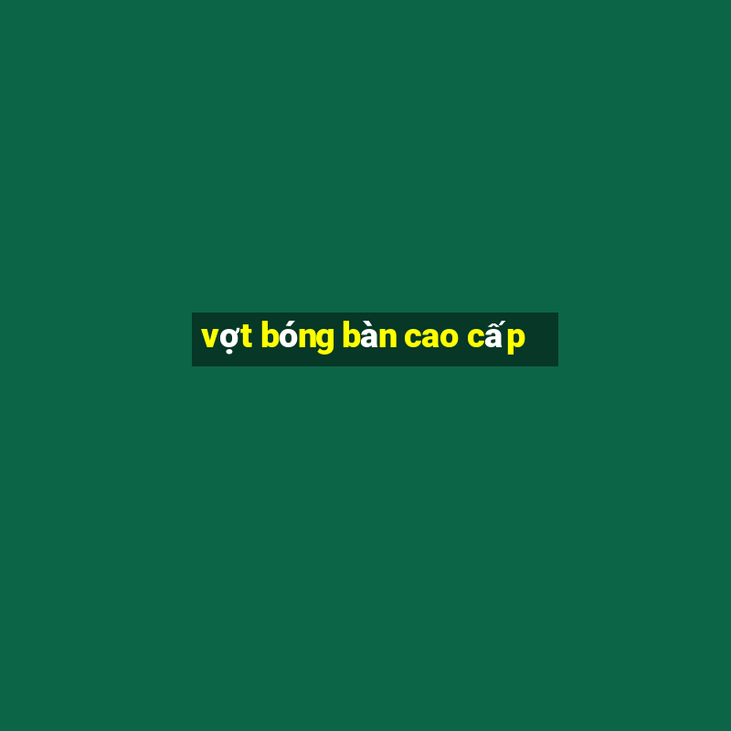 vợt bóng bàn cao cấp