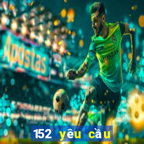 152 yêu cầu đại lý vé số