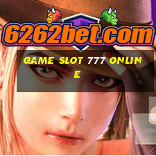 game slot 777 online